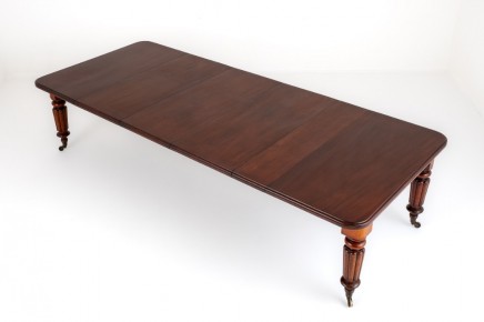 Victorian Dining Table Extending Mahogany 16 Seater