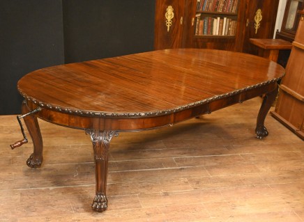 Victorian Dining Table Extending Mahogany Gillows of Lancaster 1880