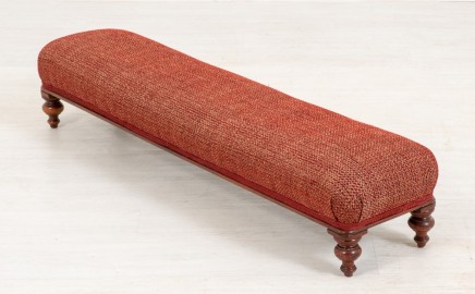 Victorian Foot Stool Double Bench 1870