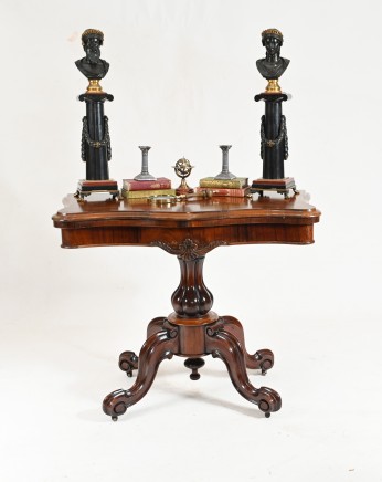 Victorian Games Table Antique 1860