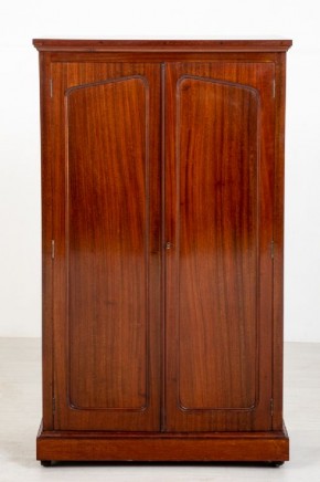 Victorian Wardrobe Cabinet Mahogany 1880