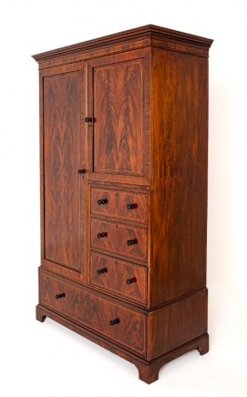 Victorian Wardrobe Mahogany Compactum Maple and Co