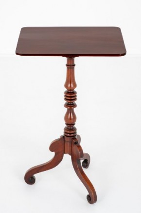 Victorian Wine Table Antique Mahogany Side 1860