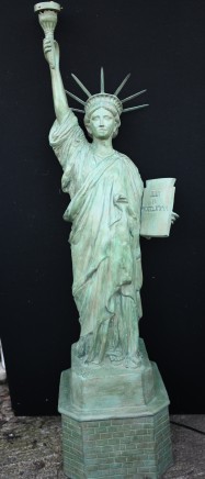 XL Statue of Liberty Bronze Statue New York Lamp
