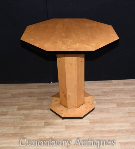 Art Deco Side Table Octagonal Cocktail Tables