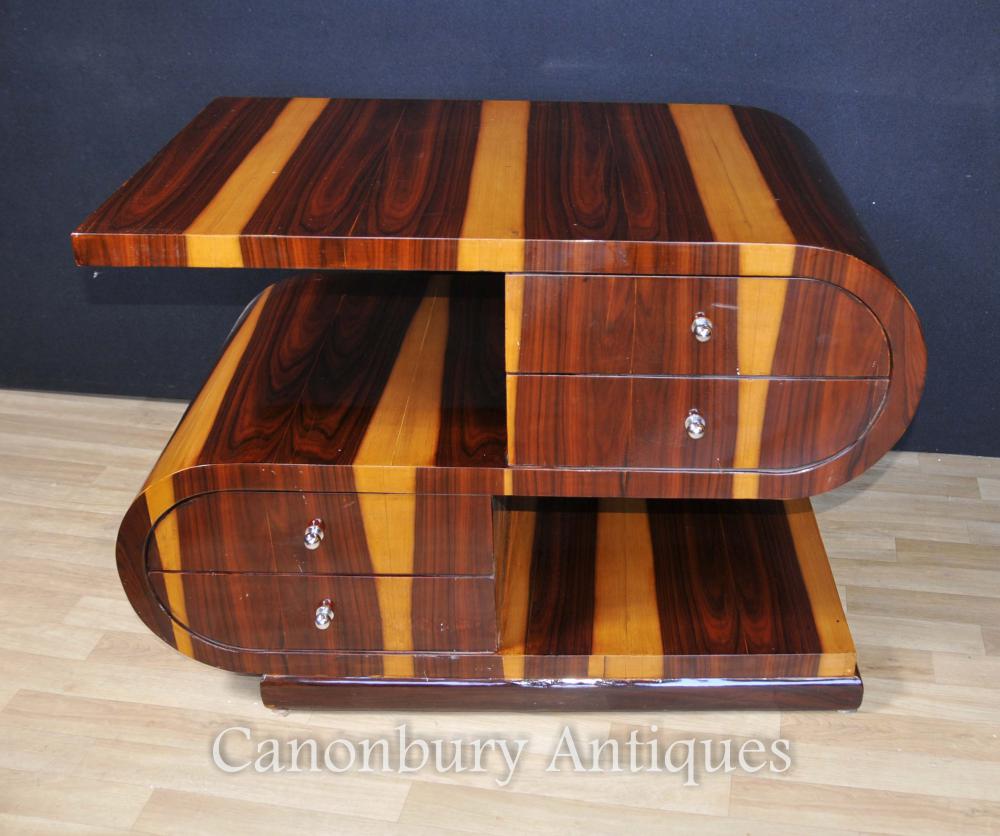 Art Deco S Shape Coffee Table 1920s Interior