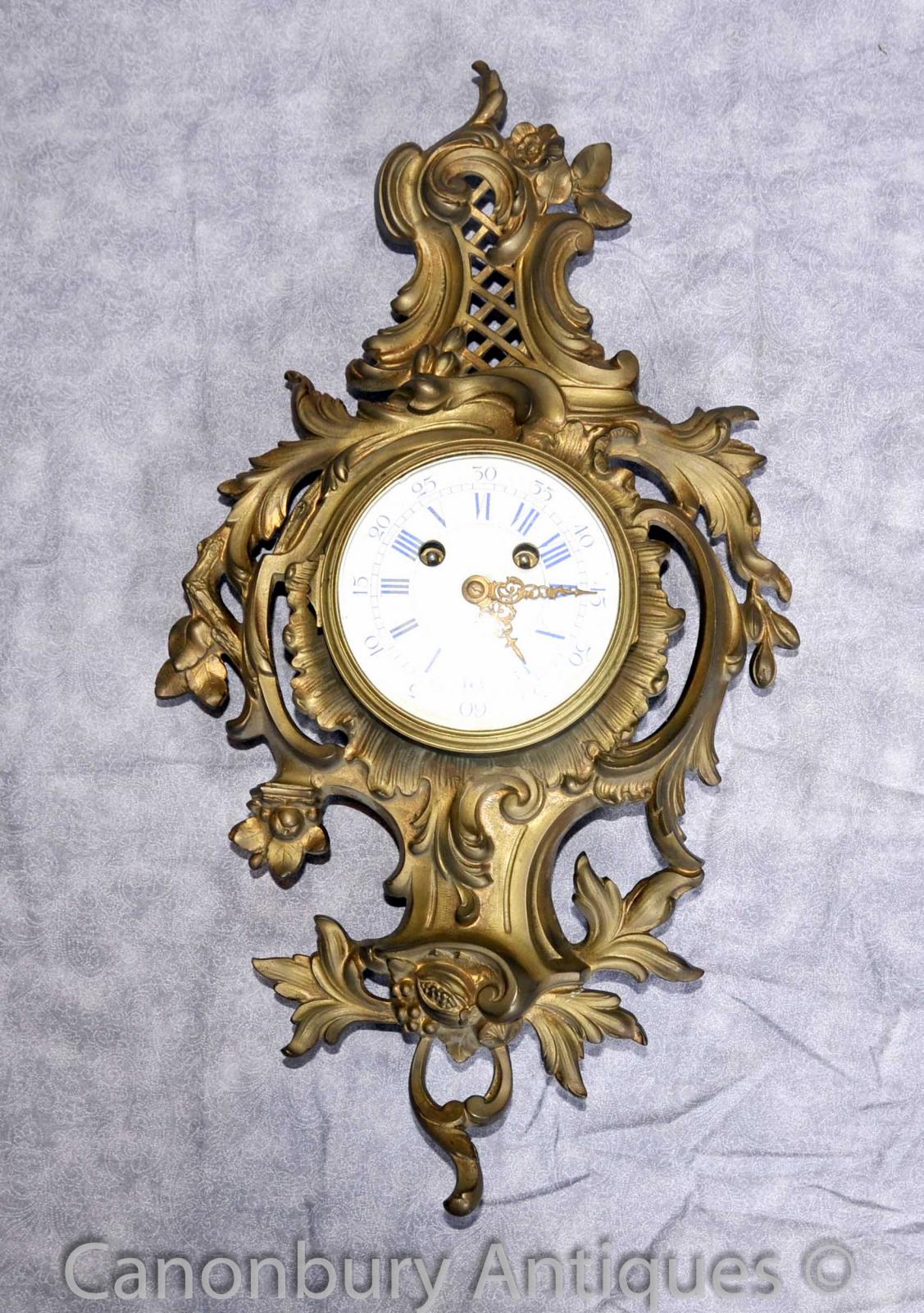 French Wall Clock Louis Xvi Ormolu Rococo French Clocks According to one source, its proper name was a jibert cathcode troisieme timepiece. canonbury antiques